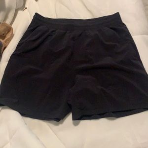 Lululemon mens 5” black shorts